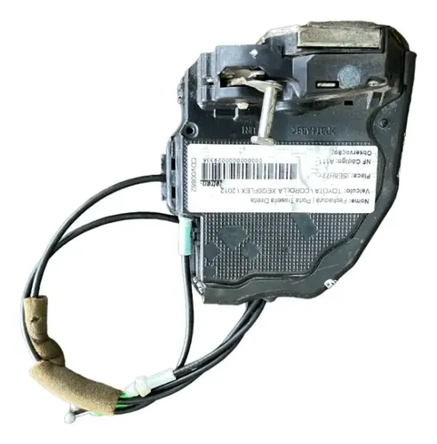 Fechadura Da Porta Traseira Direita Corolla 2012 2.0