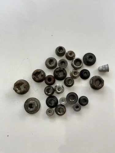 Kit 25 Porcas Sortidas Automotivo 208 Preto